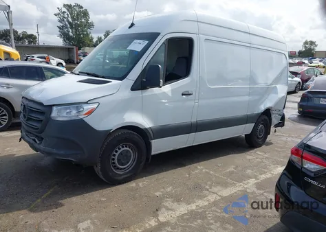 2023 Mercedes-Benz Sprinter 2500 Standard Roof 4-Cyl Diesel z USA, uszkodzony, nr VIN W1Y4KBHY7PT134705